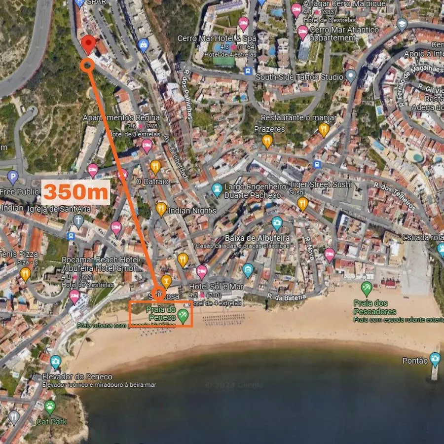 Apartment #091 Spacious & Cozy Flat Oldtown 5M Beach Albufeira